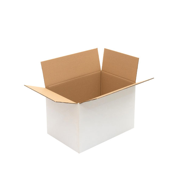 Caja Cartón Mudanza Blanca 40x30x34 resistente