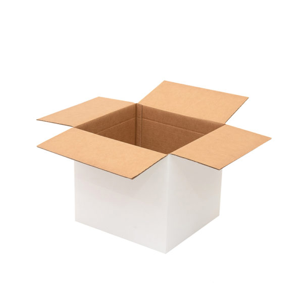 Caja Cartón Mudanza Blanca 56x37x40