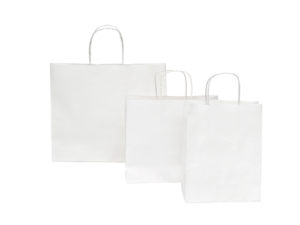 Bolsa de papel Celulosa Blanca 24x31