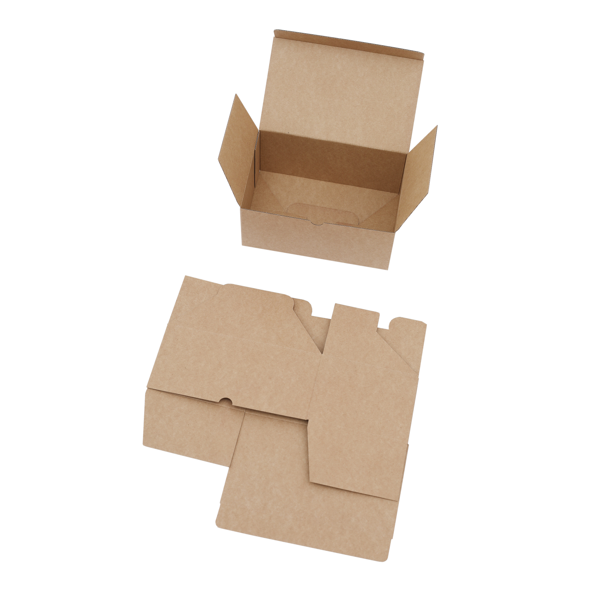 Pack 5 Cajas Automontables Con Solapas Laterales 228 X 151 X 96 Mm con  Ofertas en Carrefour