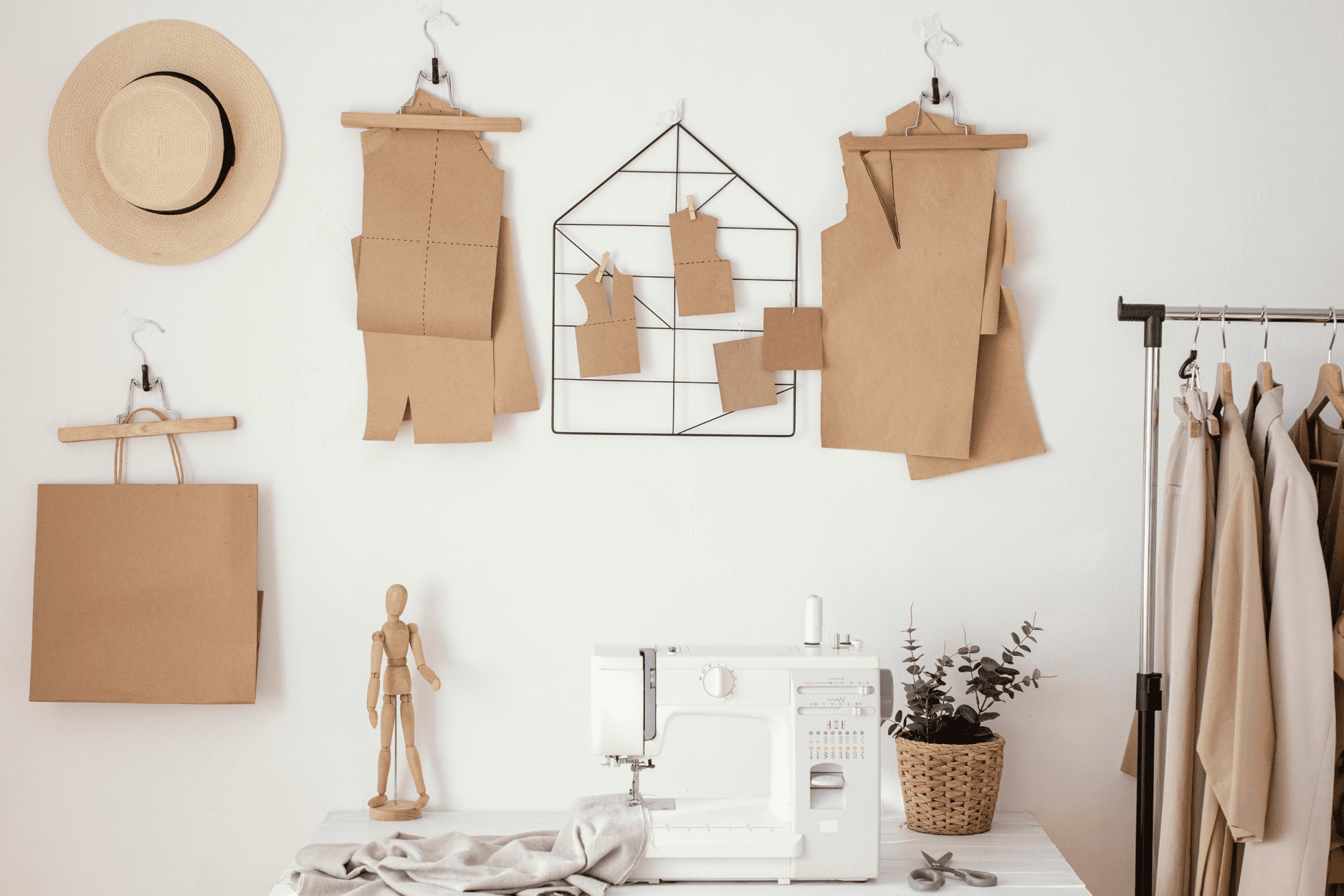  papel para molde de costura