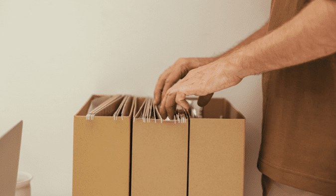 reutilizar el cartón