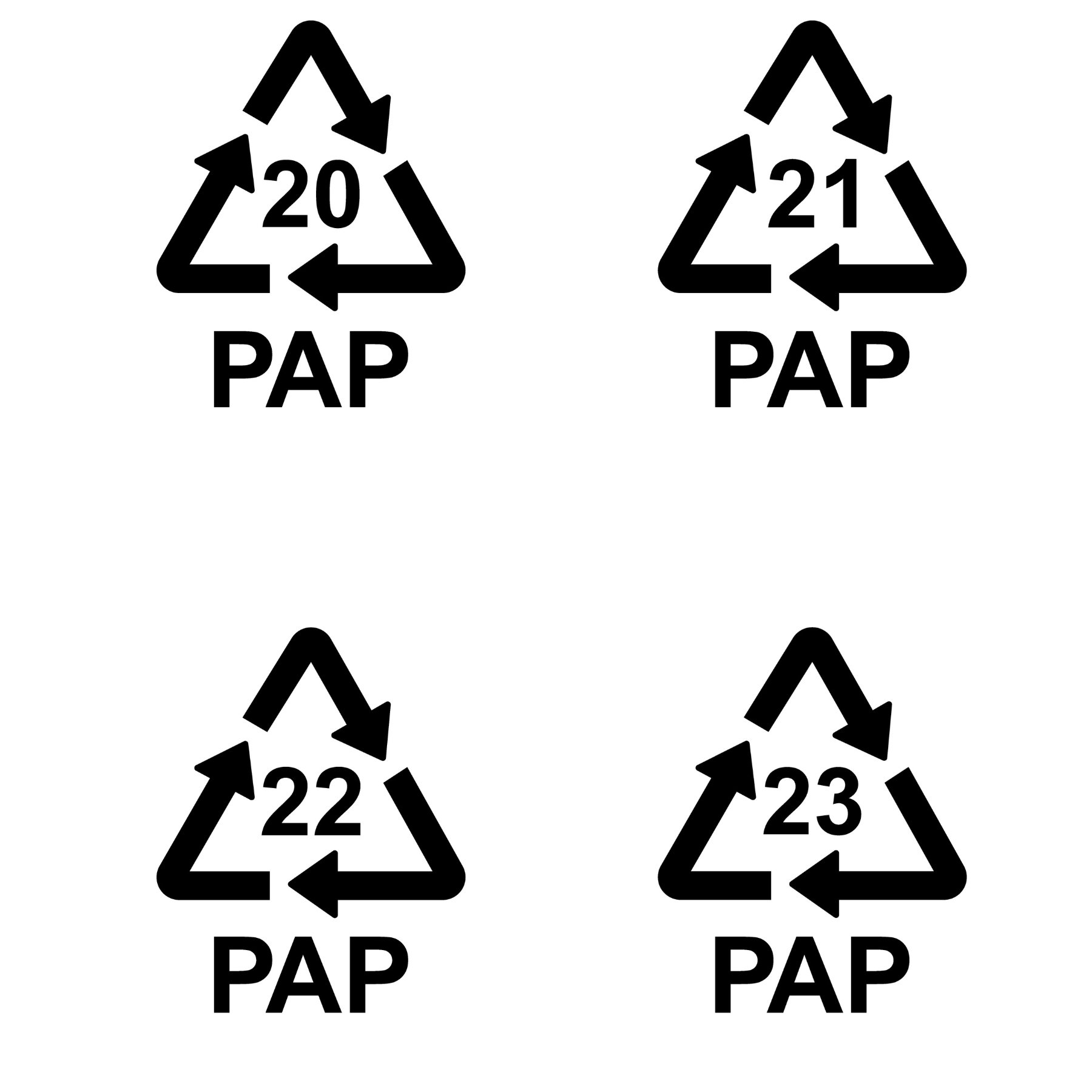 simbolo tipo de materia prima utilizada
