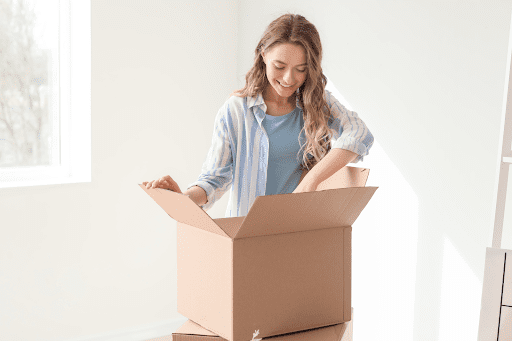 cerrar cajas de cartón